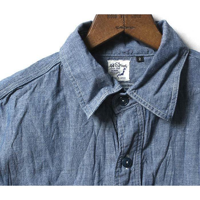 orSlow オアスロウ シャンブレー ワークシャツ 01-8070 CHAMBRAY WORK