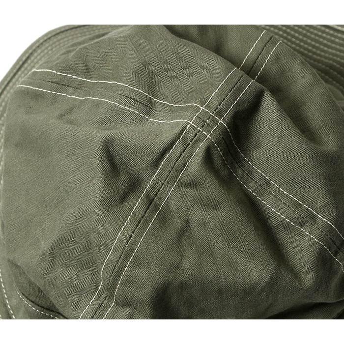 orSlow オアスロウ US NAVY HAT グリーン　ヘリンボーン　1 orSlow オアスロウ ハット U.S.NAVY グリーンヘリンボーン