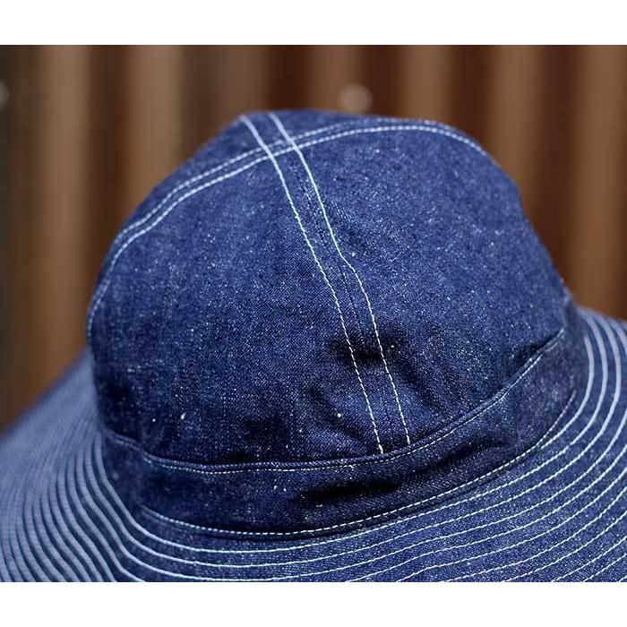 orSlow オアスロウ USN ワイドブリム デニムハット US NAVY WIDE BRIM DENIM HAT UNISEX (03--001W-81WIDE)｜andpheb｜12