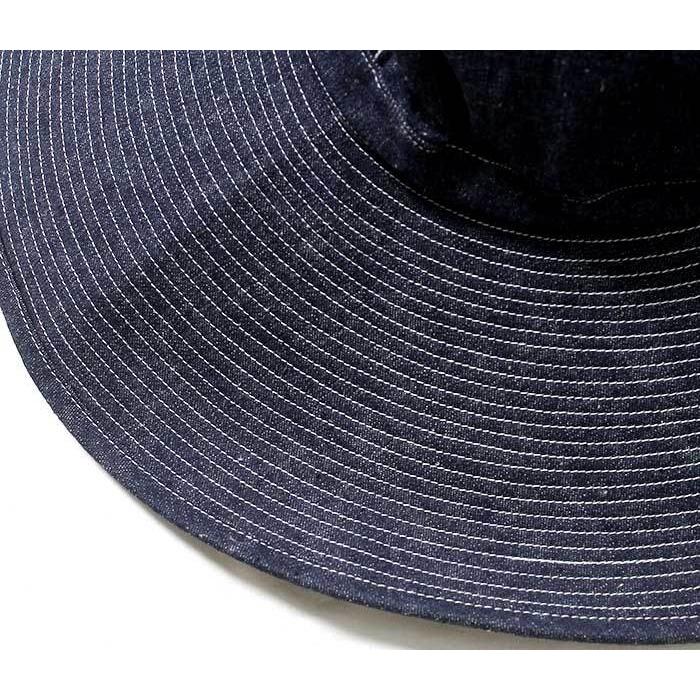 orSlow オアスロウ USN ワイドブリム デニムハット US NAVY WIDE BRIM DENIM HAT UNISEX (03--001W-81WIDE)｜andpheb｜05