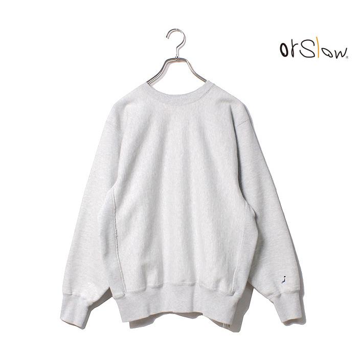 orSlow（オアスロウ） リバースウィーブ スウェット クルー HEAVY