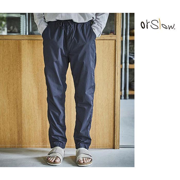 orSlow（オアスロウ） タイプライター ニューヨーカー イージーパンツ