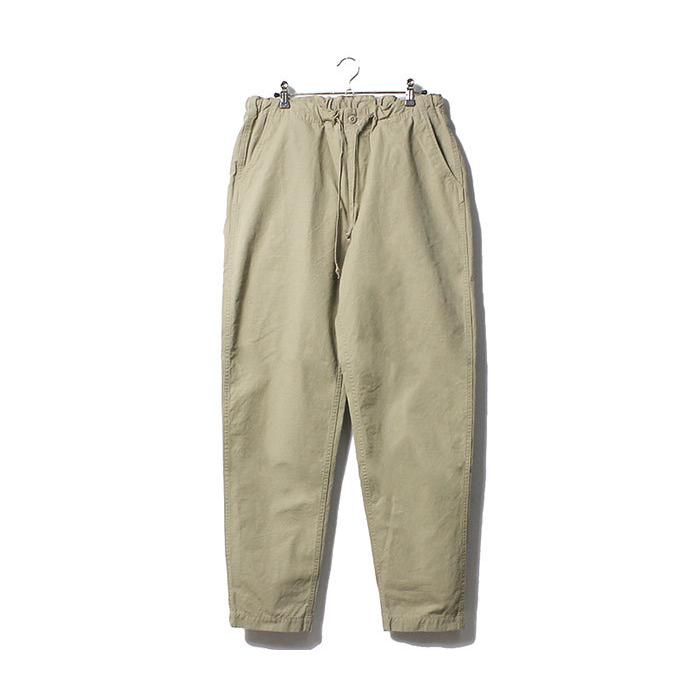 orSlow（オアスロウ） ベージュ リップストップ ニューヨーカーパンツ