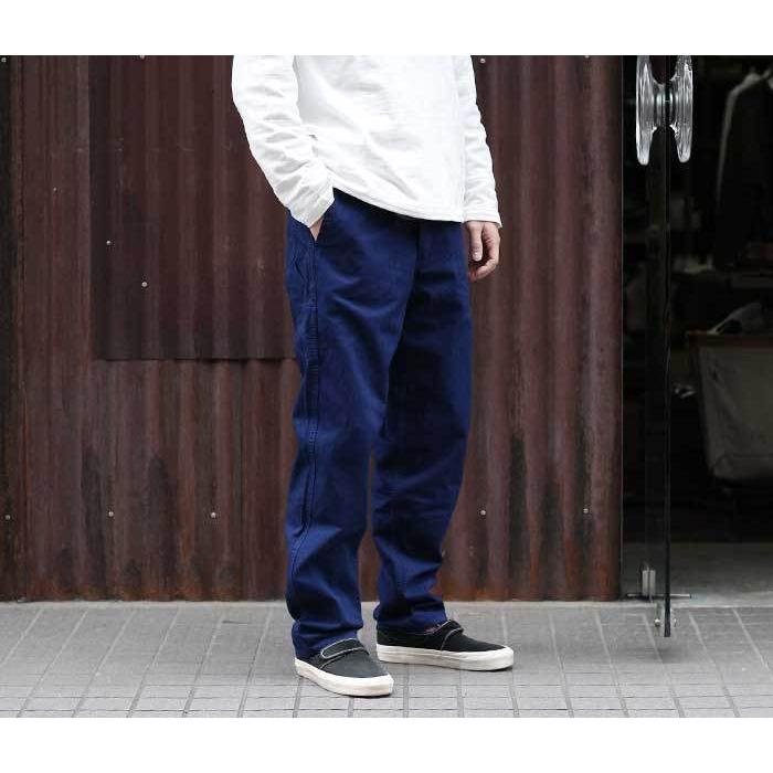 orSlow オアスロウ フレンチワーク デニム パンツ　日本製 ブルー orSlow オアスロウ フレンチワークパンツ FRENCH WORK PANTS