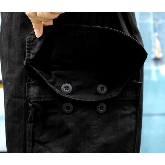 orSlow（オアスロウ） M-47 フレンチアーミー カーゴパンツ ブラック