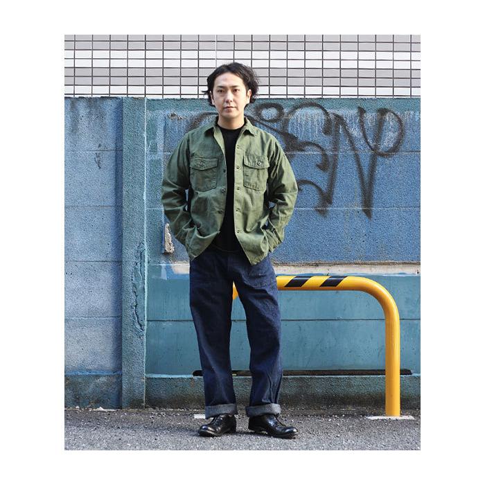 orSlow オアスロウ ユーティリティシャツ アーミー ミリタリー