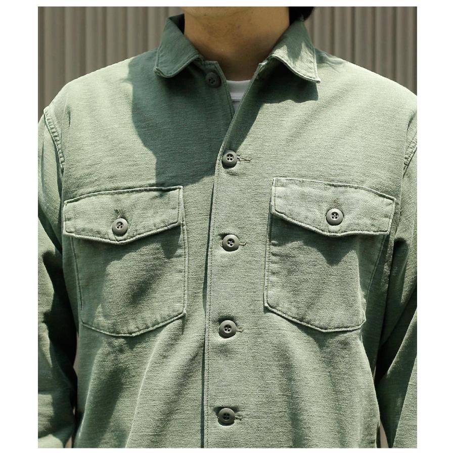 orSlow（オアスロウ）W U.S. ARMY シャツ／サイズ3（L相当） orSlow オアスロウ US ARMY SHIRT US アーミー シャツ 03-8045