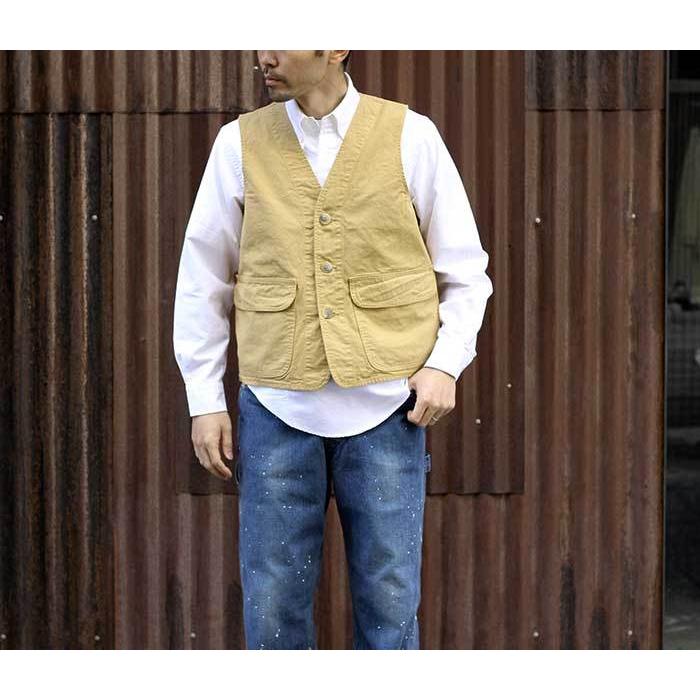orSlow オアスロウ　ミリタリーベスト orSlow（オアスロウ）の「orSlow / COTTON NYLON UTILITY VEST