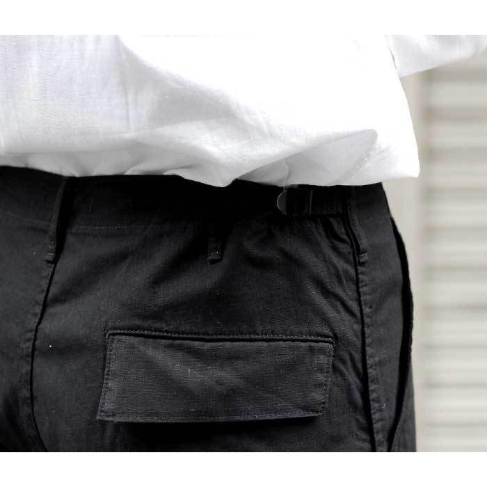 orSlow オアスロウ × フェブ 別注 ブラック ジャングルファティーグ パンツ ヴィンテージフィット (03-V5260-RIP-BLACK) | orSlow | 13