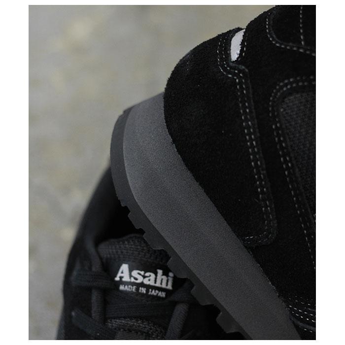アサヒ ASAHI TRAINER 3 BLACK トレーナー3 ブラック スニーカー (033