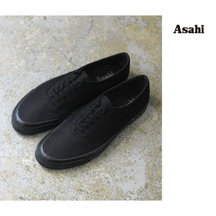 アサヒ ASAHI DECK SHOES ONE-TONE BLACK ワントーン ブラック