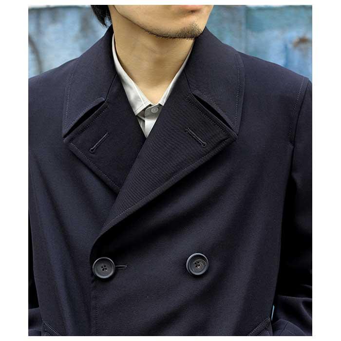 Scye（サイ） ウールギャバジン ダブル コート Wool Gaberdine Coat