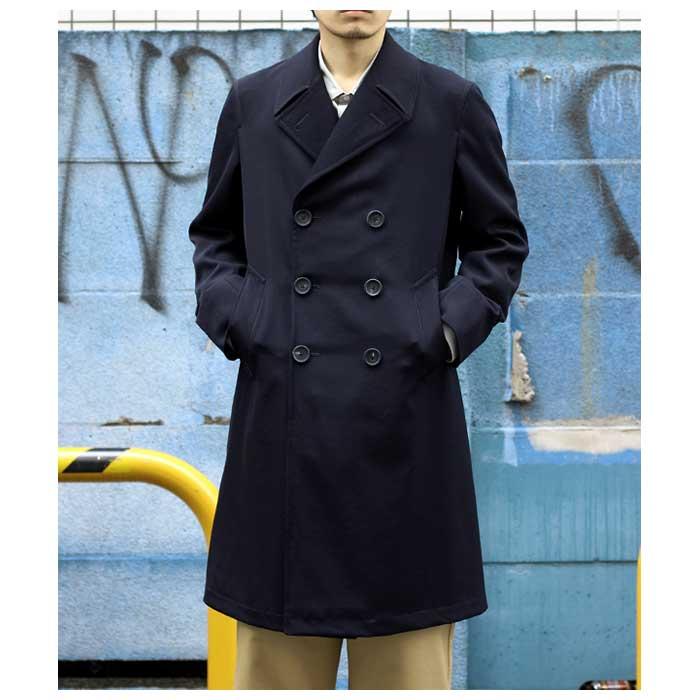 Scye（サイ） ウールギャバジン ダブル コート Wool Gaberdine Coat