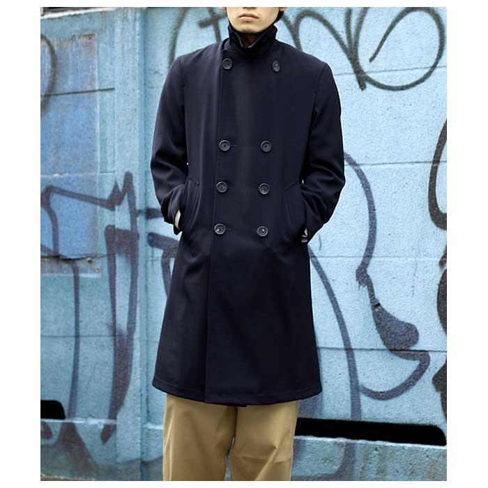 Scye（サイ） ウールギャバジン ダブル コート Wool Gaberdine Coat