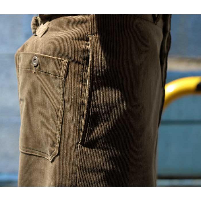 Scye（サイ） コーデュロイ ハイバック トラウザーズ 2022FW COTTON