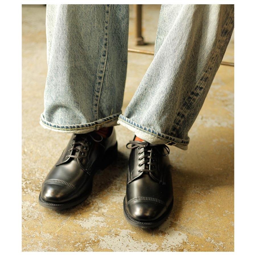 SANDERS（サンダース） ミリタリーダービー シューズ 靴 キャップトゥ