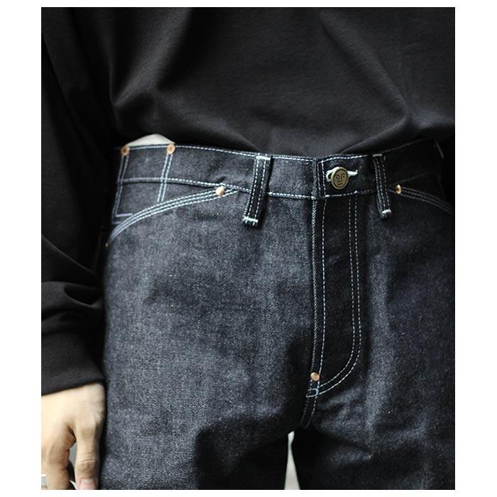 テンダー TENDER Co. ノンウォッシュ ストレート デニム ジーンズ (131