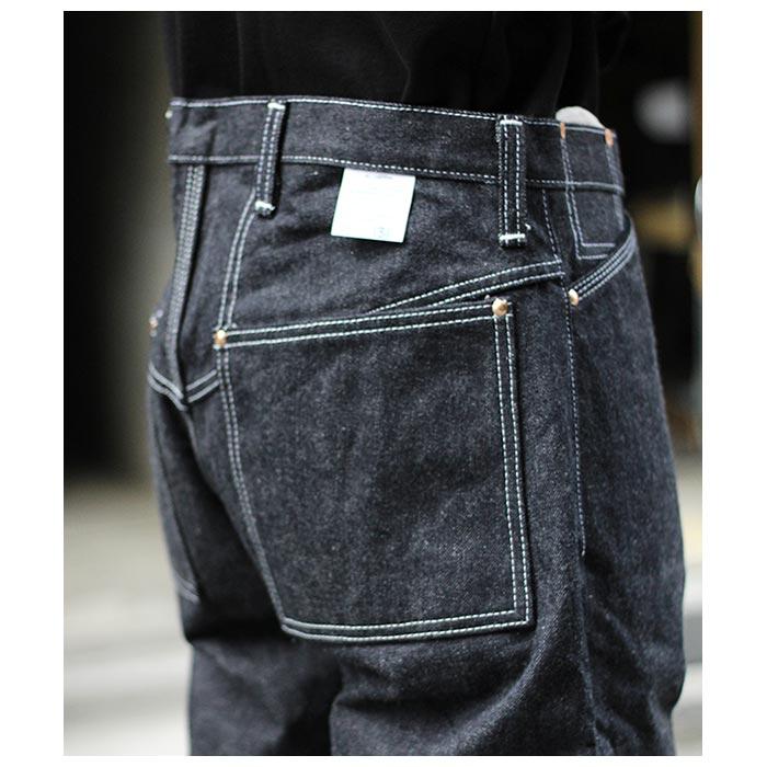 テンダー TENDER Co. ノンウォッシュ ストレート デニム ジーンズ (131
