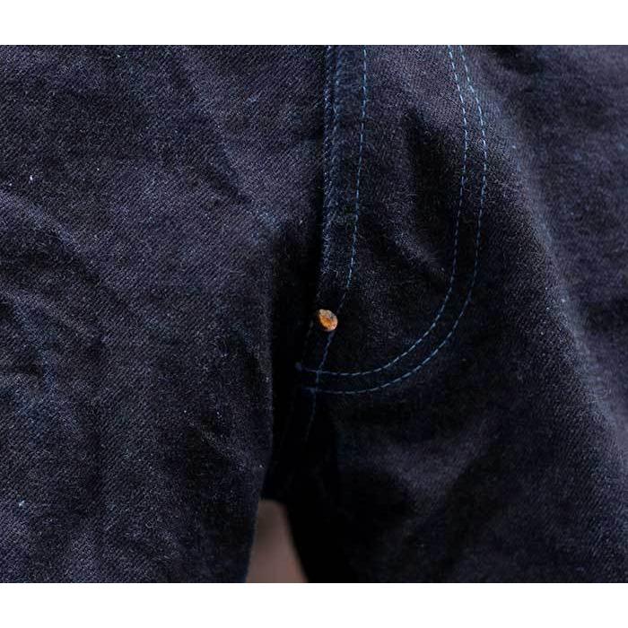 テンダー TENDER Co. ウォード染め ワイド デニム ジーンズ WOAD