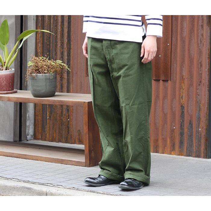 デッドストック DEADSTOCK スウェーデン製 1950年代 スウェディッシュアーミーフィールドトラウザーズ (1950-SWEDISH-ARMY-TROUSERS) |  | 02