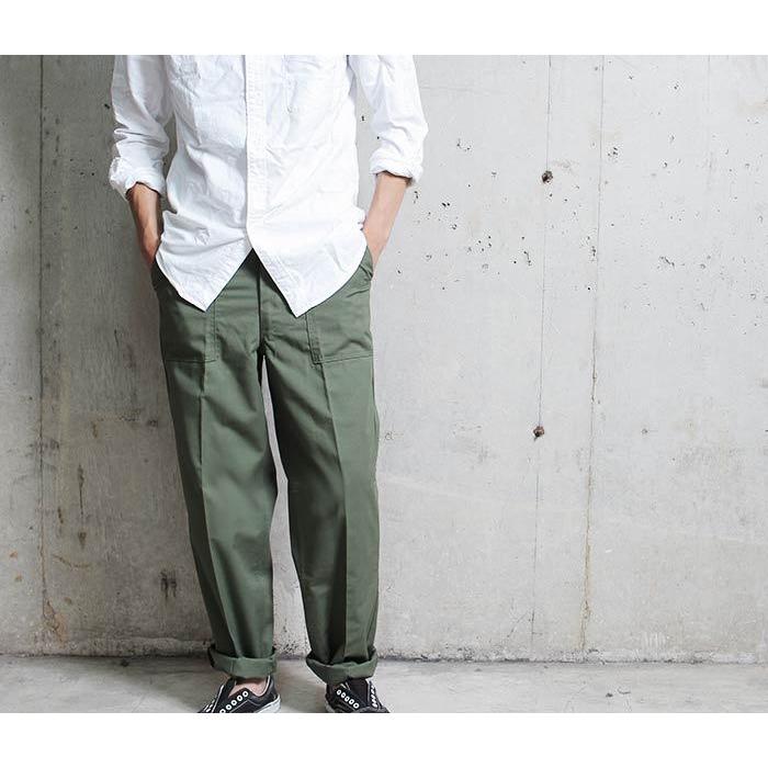 デッドストック DEADSTOCK アメリカ製 1980年代 U.S.ARMY ファティーグパンツ ユーティリティパンツ (1980-USARMY-POLY-BAKER-PANT) | 聖林公司 | 01