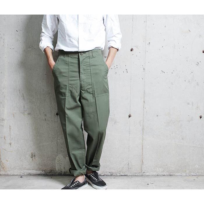 デッドストック DEADSTOCK アメリカ製 1980年代 U.S.ARMY ファティーグパンツ ユーティリティパンツ (1980-USARMY-POLY-BAKER-PANT) | 聖林公司 | 03