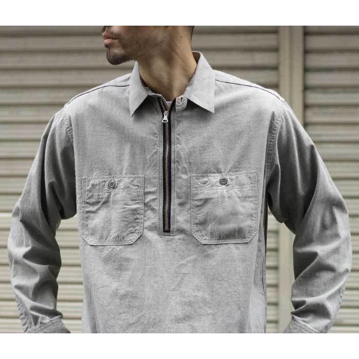 Golfickers ハーフジップシャツ　グレー　Mサイズ Golfickers ハーフジップシャツ グレー Mサイズ