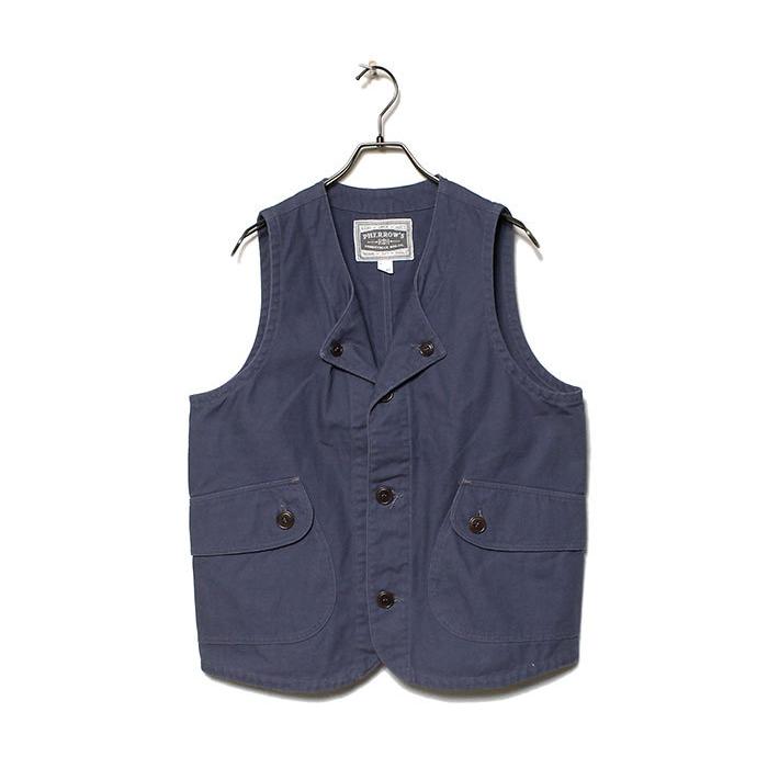 フェローズ PHERROW'S コットンダック ワークベスト ハンティングベスト COTTON DUCK WORK VEST HUNTING