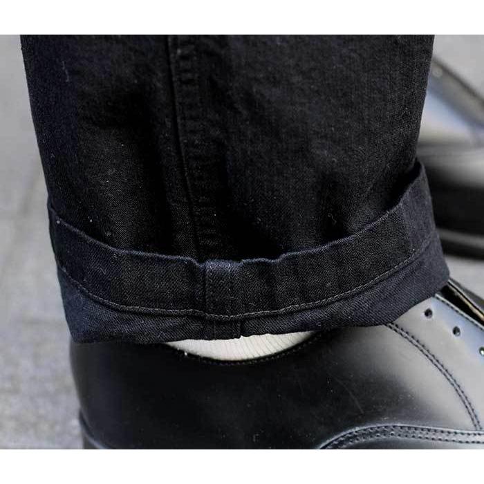 WORKERS CO., LTD. デニムブラックベイカー MEDIUM　細身 Workers（ワーカーズ）さんの、ブラックデニムでのベイカー