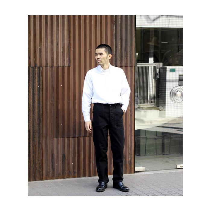 ワーカーズ WORKERS ブラックデニム ベイカーパンツ スリム