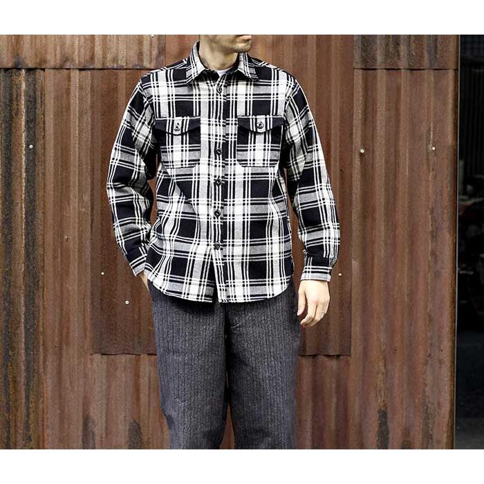 ワーカーズ WORKERS ネルシャツ フランネル アウトドアシャツ Flannel