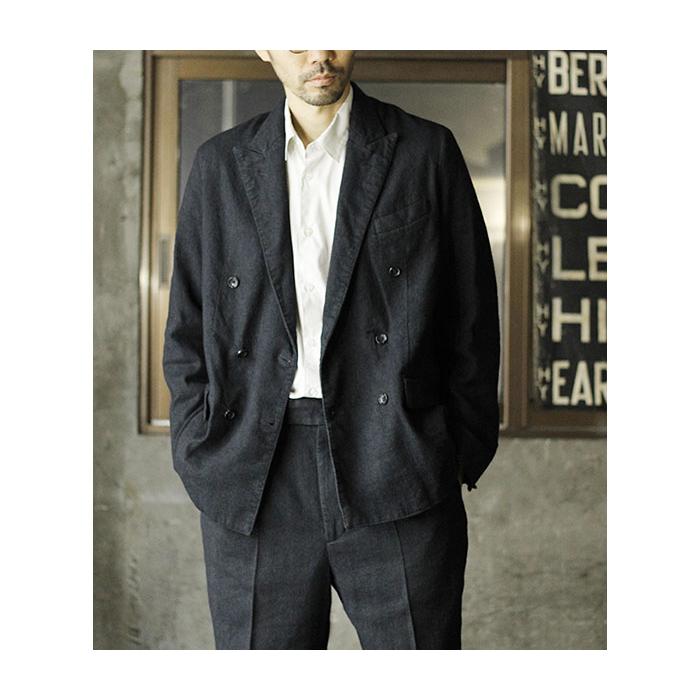 アプレッセ A.PRESSE Double Breasted Jacket (22AAP-01-06M) : 22aap