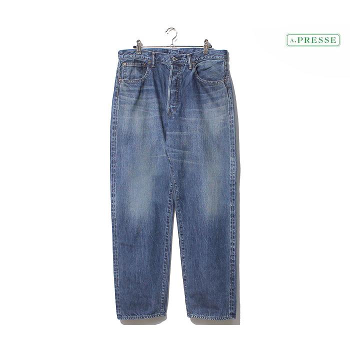 アプレッセ A.PRESSE Washed Denim Pants E (22AAP-04-10H アプレッセ A.PRESSE Washed Denim Pants E (22AAP-04-10H