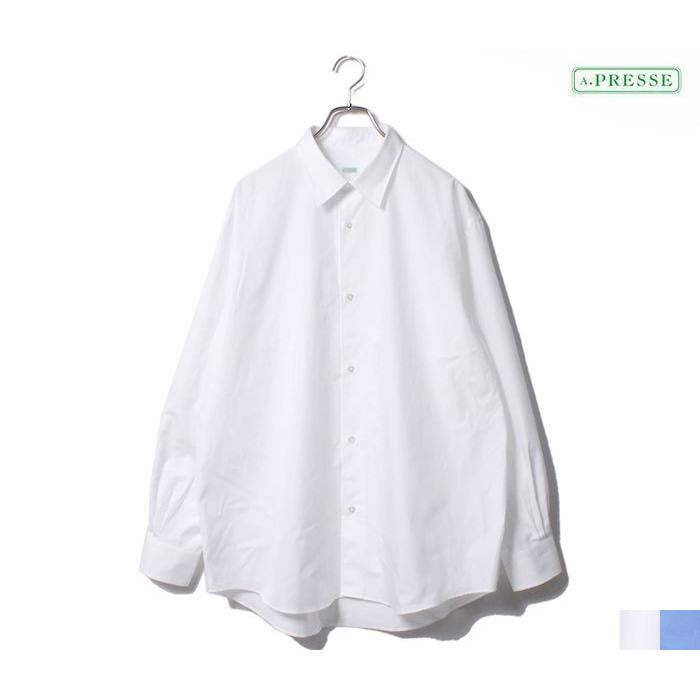 アプレッセ A.PRESSE レギュラーカラー シャツ Regular Collar アプレッセ A.PRESSE レギュラーカラー シャツ Regular Collar