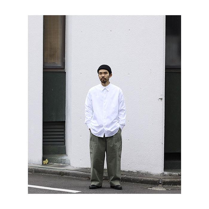 アプレッセ A.PRESSE レギュラーカラー シャツ Regular Collar Shirt