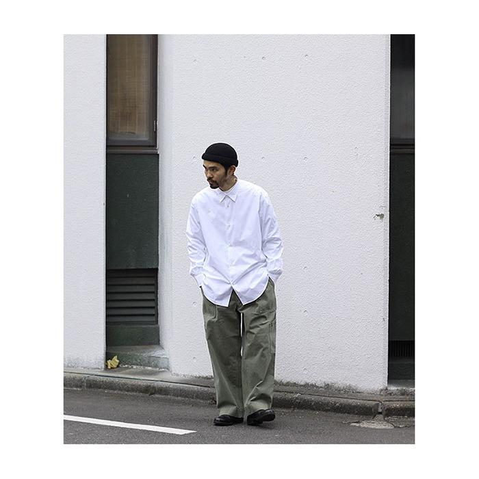 あ*2様 アプレッセ シルク混 レギュラーカラーシャツ 長袖 新品 アプレッセ A.PRESSE レギュラーカラー シャツ Regular Collar Shirt