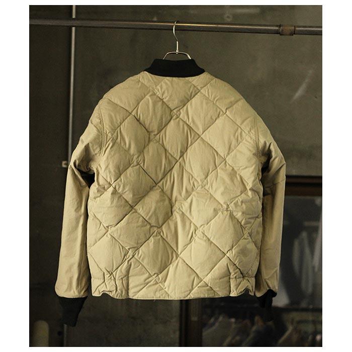 WAREHOUSE ウエアハウス ベージュ ダウンジャケット DOWN JACKET (22W-2185-DOWN-JACKET)｜andpheb｜03