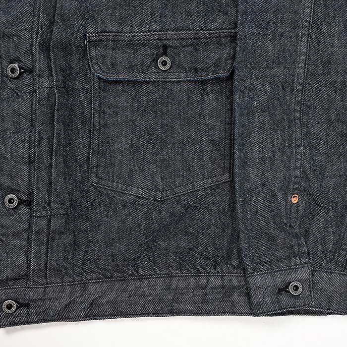 ワーカーズ WORKERS 13.75oz ブラックデニム ジャケット 1st