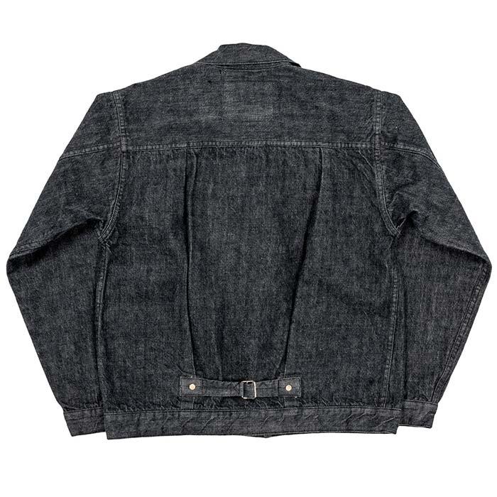 ワーカーズ WORKERS 13.75oz ブラックデニム ジャケット 1st ジージャン Denim Jacket (2301-DENIM-JACKET-1375BLK)｜andpheb｜03