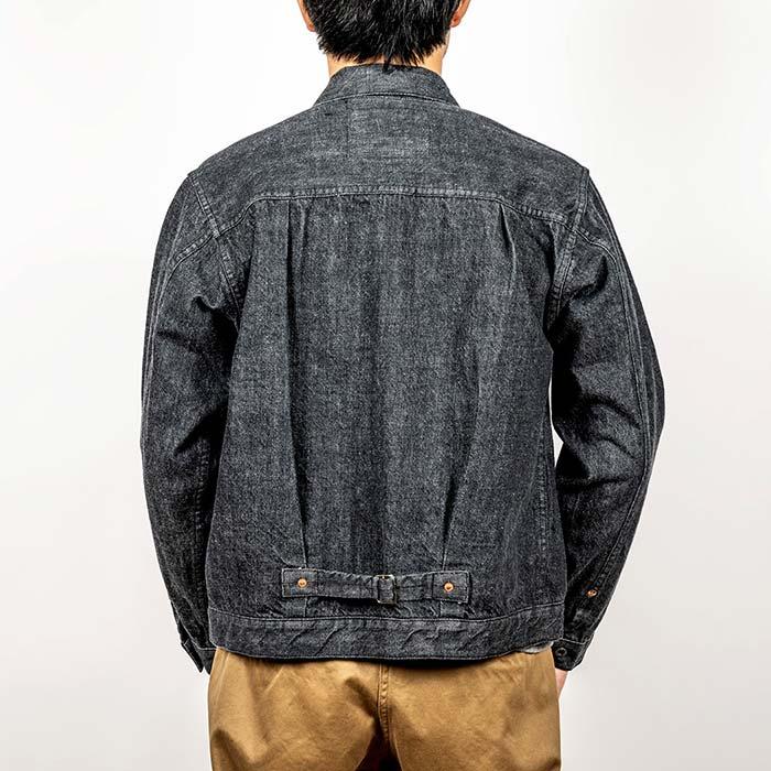 ワーカーズ WORKERS 13.75oz ブラックデニム ジャケット 1st