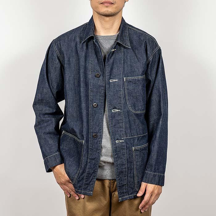 鬼フェード/ユーロワークジャケット/ Zip-up work jkt 鬼フェード/ユーロワークジャケット/ Zip-up work jkt
