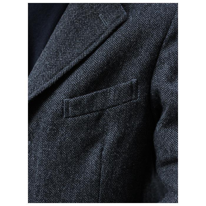 アプレッセ A.PRESSE ツイード テーラード ジャケット Tweed アプレッセ A.PRESSE ツイード テーラード ジャケット Tweed