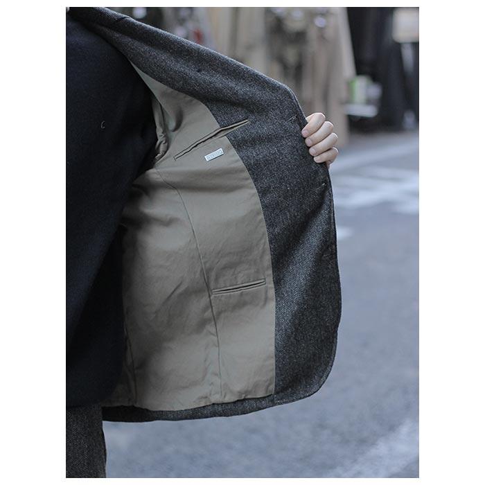 アプレッセ A.PRESSE ツイード テーラード ジャケット Tweed アプレッセ A.PRESSE ツイード テーラード ジャケット Tweed