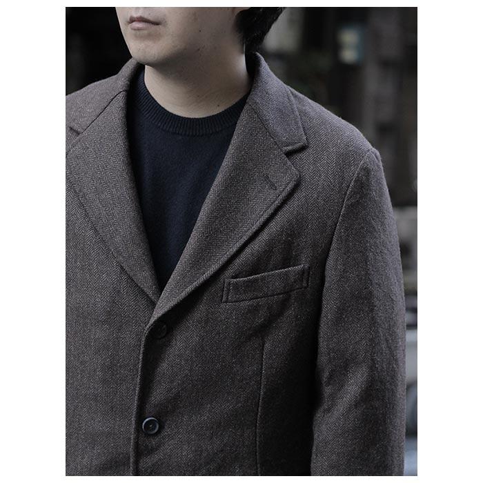 アプレッセ A.PRESSE ツイード テーラード ジャケット Tweed アプレッセ A.PRESSE ツイード テーラード ジャケット Tweed