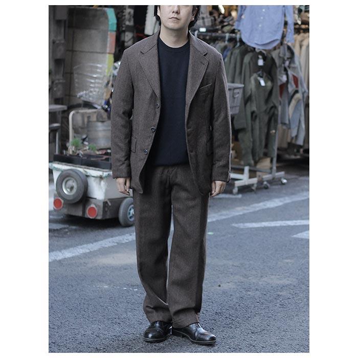 アプレッセ A.PRESSE ツイード テーラード ジャケット Tweed アプレッセ A.PRESSE ツイード テーラード ジャケット Tweed
