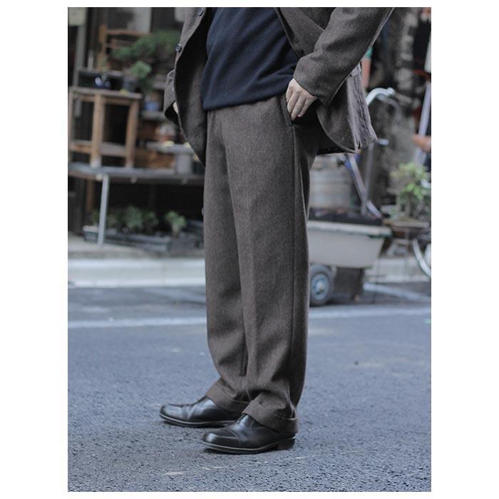 アプレッセ A.PRESSE ツイード トラウザー Tweed Trousers アプレッセ A.PRESSE ツイード トラウザー Tweed Trousers