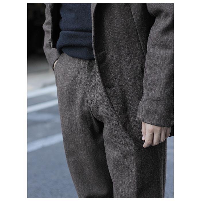 アプレッセ A.PRESSE ツイード トラウザー Tweed Trousers (23AAP-04