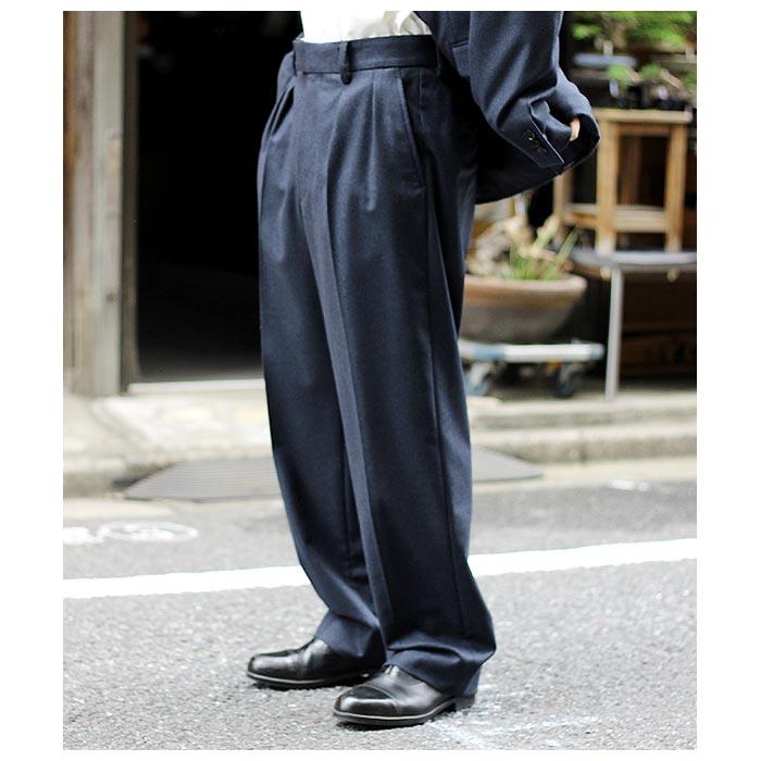 アプレッセ A.PRESSE ワイド テーパード トラウザーズ Wide