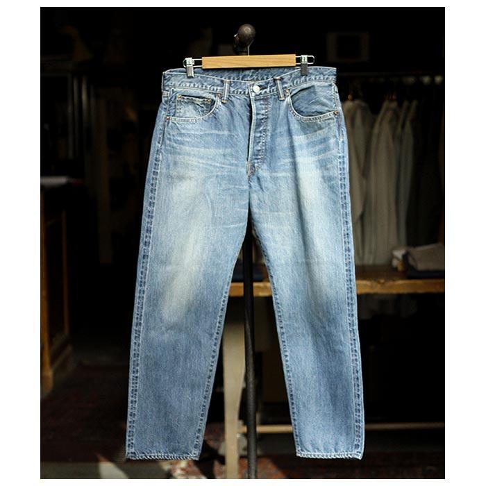 パンツ poser アプレッセ A.PRESSE ブリーチ ウォッシュド デニムパンツ E