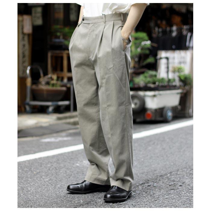 アプレッセ A.PRESSE タイプ2 チノ トラウザーズ Type.2 Chino Trousers (23AAP-04-15H)｜andpheb｜06